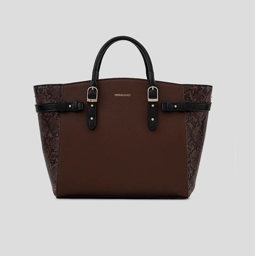 Miraggio Rosalind Tote bag | NWT - Picture 3 of 17